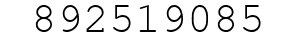 Number 892519085.