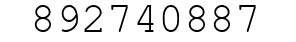 Number 892740887.
