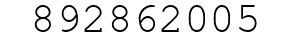 Number 892862005.