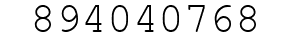 Number 894040768.