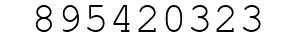 Number 895420323.