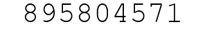 Number 895804571.
