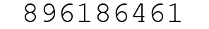 Number 896186461.