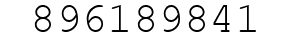 Number 896189841.