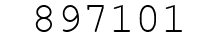 Number 897101.