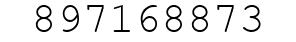 Number 897168873.