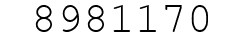 Number 8981170.