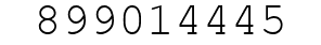 Number 899014445.