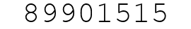 Number 89901515.
