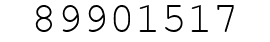 Number 89901517.