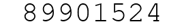Number 89901524.