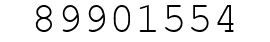 Number 89901554.