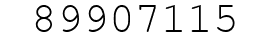 Number 89907115.