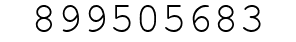 Number 899505683.