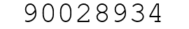 Number 90028934.