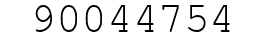 Number 90044754.