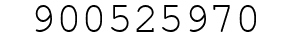 Number 900525970.