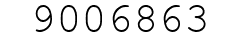 Number 9006863.