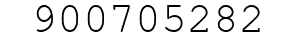 Number 900705282.