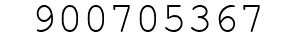 Number 900705367.