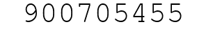 Number 900705455.