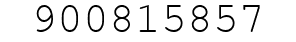 Number 900815857.