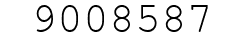 Number 9008587.