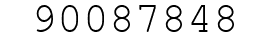 Number 90087848.