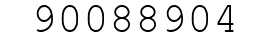 Number 90088904.