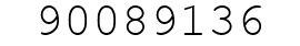 Number 90089136.