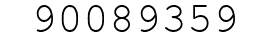 Number 90089359.