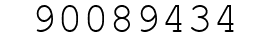 Number 90089434.