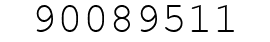 Number 90089511.