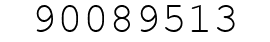 Number 90089513.