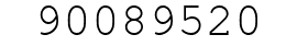 Number 90089520.