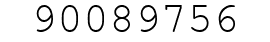 Number 90089756.