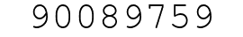 Number 90089759.