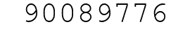 Number 90089776.