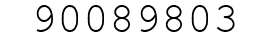 Number 90089803.