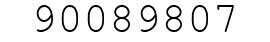 Number 90089807.