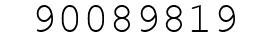 Number 90089819.