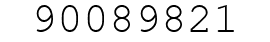 Number 90089821.