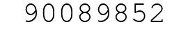 Number 90089852.