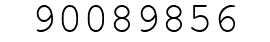 Number 90089856.