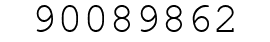 Number 90089862.