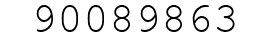 Number 90089863.