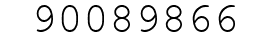 Number 90089866.