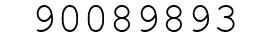 Number 90089893.