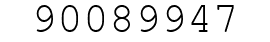 Number 90089947.