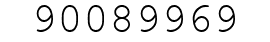 Number 90089969.